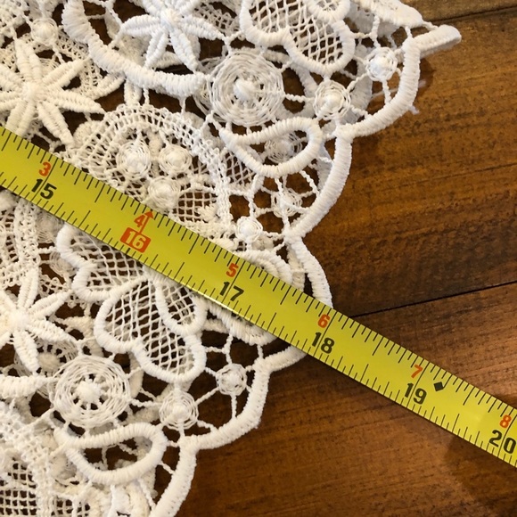 ZARA | Lace Flared Sleeve Top - Picture 5 of 12